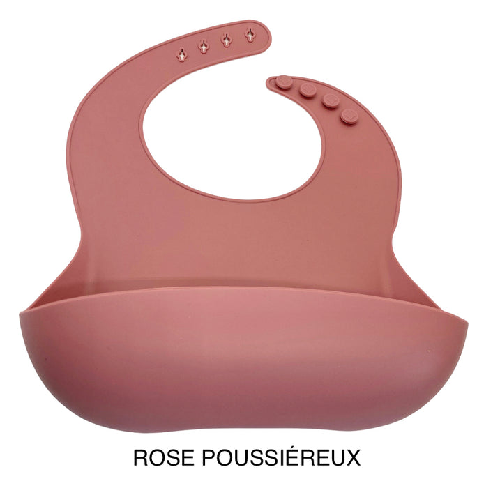Bavoir en silicone