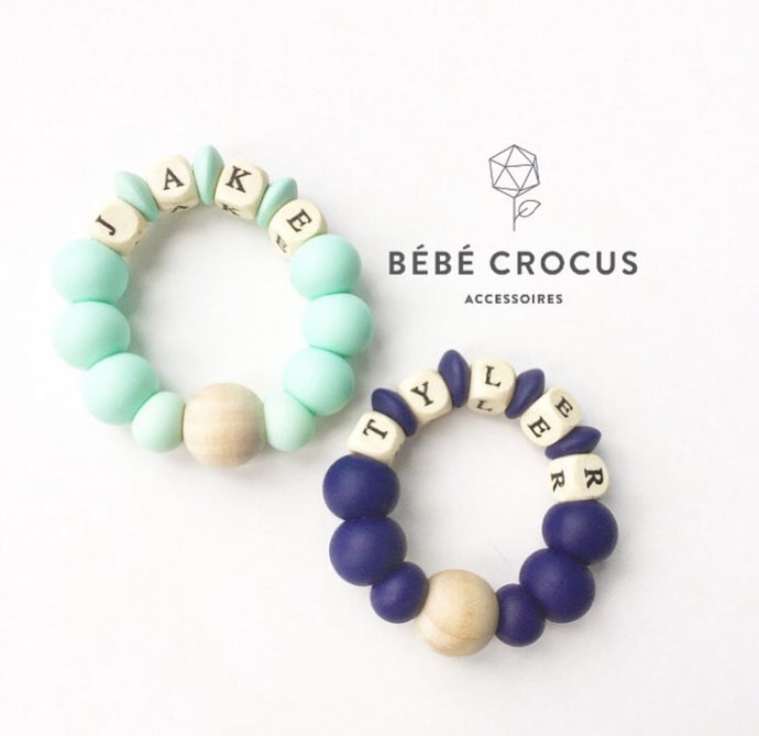 Anneau de dentition personnalisé